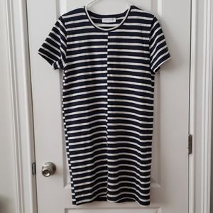 Everlane striped t-shirt dress